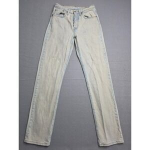 Levi's 501 Jeans Women 26 Light Blue 5-Pocket Straight Leg Button Fly Streetwear